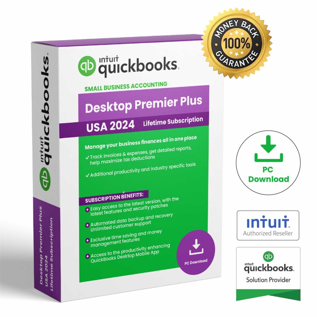 Quickbooks Desktop Premier Plus 2024 USA version