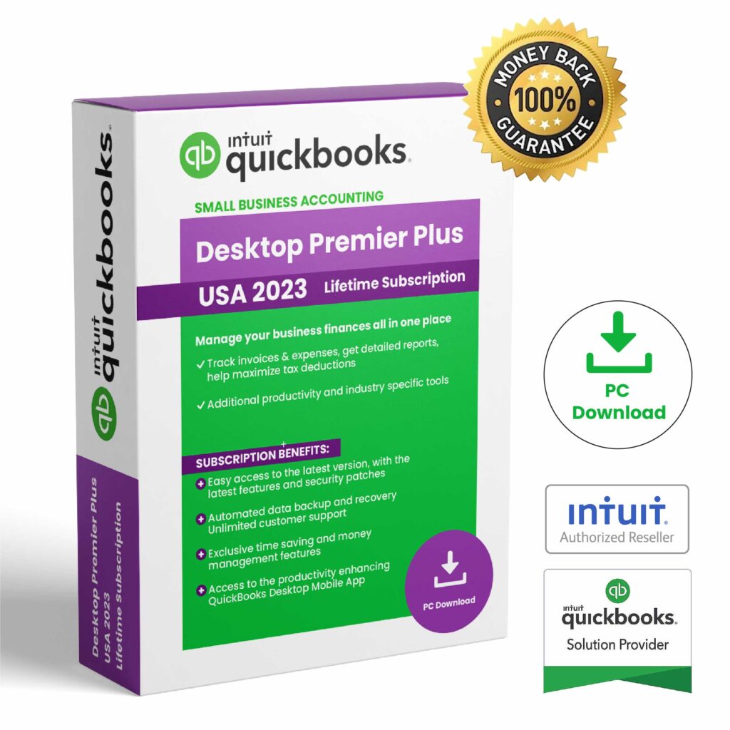 QuickBooks Desktop Premier Plus 2023 - USA Version